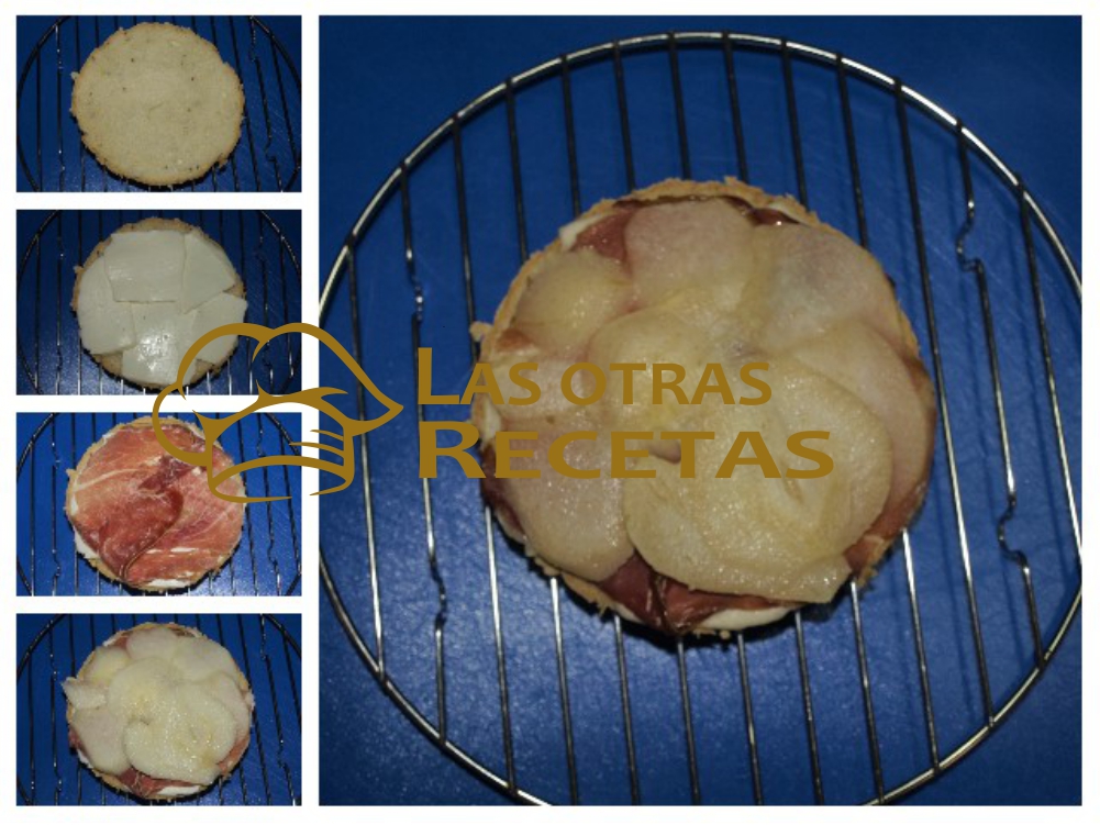 tosta_jamon_pera_logo Tosta ibérica con pera - Las Otras Recetas